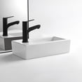 thumbnail image 6 of Paklorde Ceramic 14.38" Rectangle Corner Sink, 6 of 15