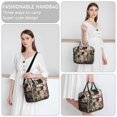 thumbnail image 6 of OBREWU Pioneer Flower Womens Lunch Box for Work,Insulated Large Pioneer Flower Lunch Bag for Women,Loncheras Para Mujer,Leakproof Adult Lunch Bag for Work,Beach,Travel,Picnic,Camping, 6 of 7