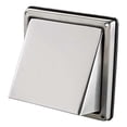 thumbnail image 2 of 5-Inch External Extractor Wall Vent Cushioned Non Return Flap, Stainless Steel Outside Dryer Vent Co, 2 of 5