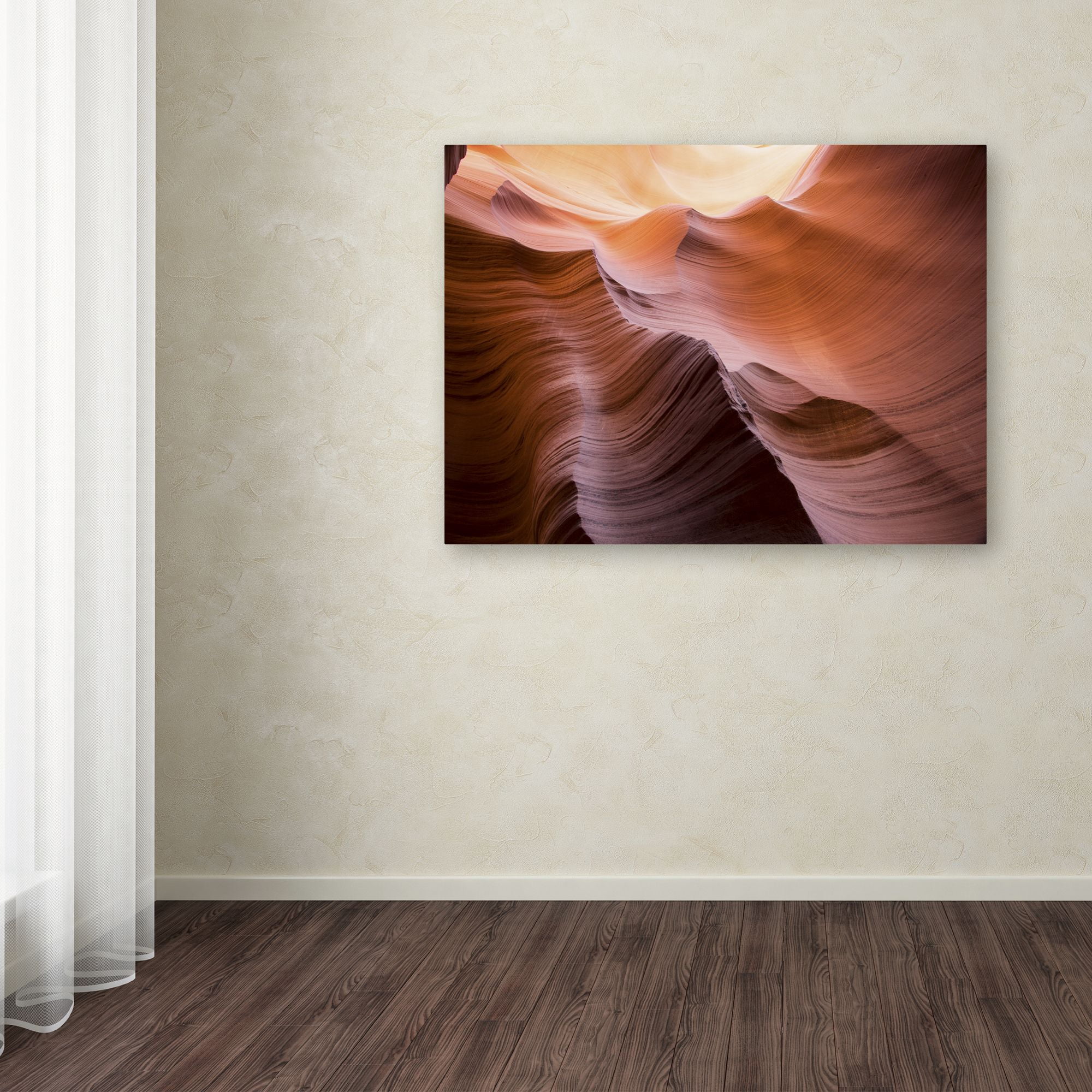 Trademark Fine Art "Smooth II" Canvas Art by Moises Levy