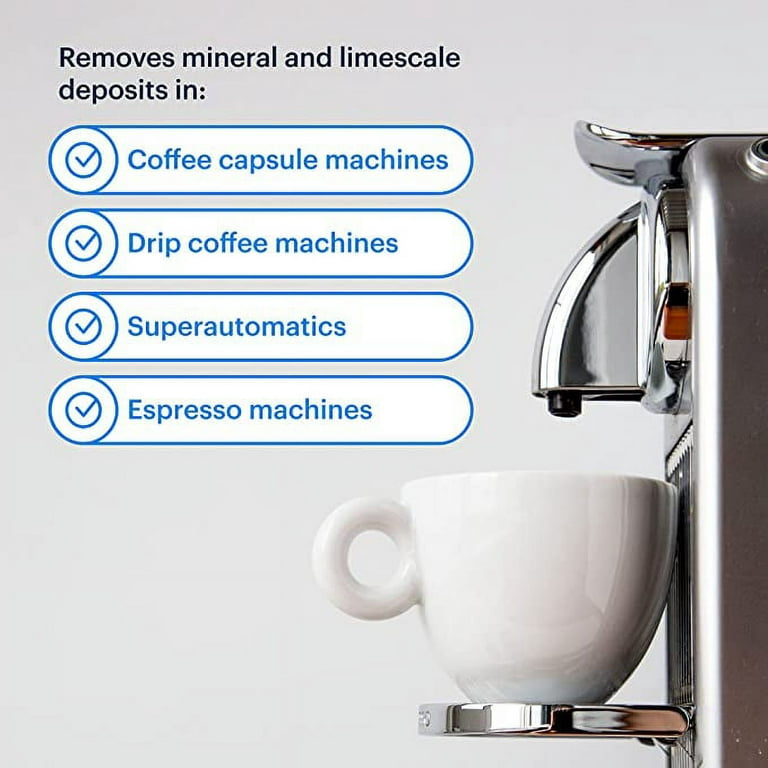 8-Cup Coffee Maker & Descaling Solution Bundle