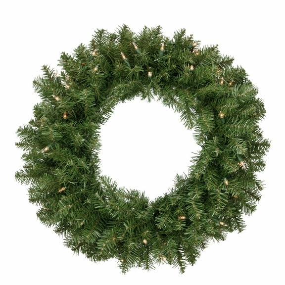 Northlight Pre-Lit Rockwood Pine Artificial Christmas Wreath