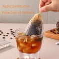 thumbnail image 3 of Cold Brew Coffee Filter Bags 100 Pack, Disposable Drawstring Tea Bags for Loose Leaf Tea & Coffee Grounds, 3.15"x4.72", 3 of 8