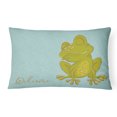 thumbnail image 1 of Carolines Treasures BB8563PW1216 Fog Welcome Canvas Fabric Decorative Pillow, 1 of 3