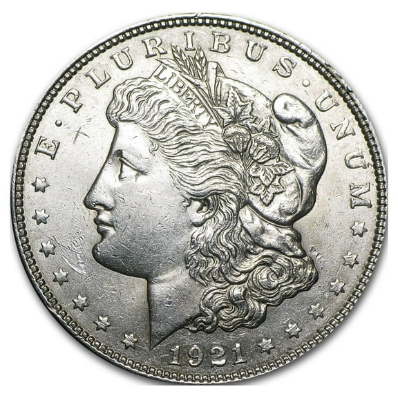 1921 P, D, or S Mint Morgan Silver Dollar Coin AU (Random)