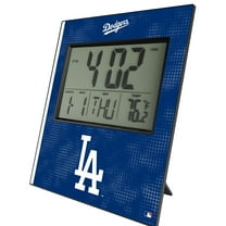 Keyscaper Los Angeles Dodgers Digital Desk Clock