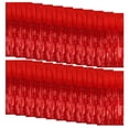 thumbnail image 1 of Telón de fondo de cortina de aluminio metálico rojo K.E.J. paquete de 20 unidades, 1 of 7