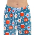thumbnail image 6 of Jo & Bette Women’s Plush Pajama Lounge Pants, PJ Sleep Pants, XS-3XL, 2 Pack, 6 of 7