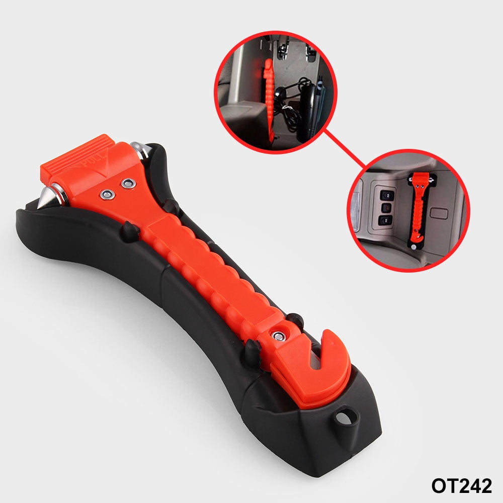 Yesfashion Car Safety Hammer Life Saving Escape Emergency Hammer Cutter Window Glass Breaker
