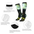 thumbnail image 3 of Pofeuu Cute Big-Eyed Black Cat Print Stockings, Adult Running Hiking Socks for Youth and Adult, 3 of 6