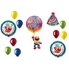 Sesame Street Elmo Happy Birthday Party 12 Piece Decorations Mylar and Latex Balloon Set