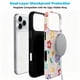 thumbnail image 3 of SKLYDDI Funda para iPhone 15 con Diseño Floral y Puntos, Compatible con MagSafe, 3 of 7