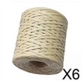 thumbnail image 4 of 6x200M Raffia Twine for Crafting And Decoration in Beige, 4 of 5