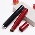 thumbnail image 2 of Black Portable Liquid Foundation Cosmetic Brushes Plastic Handle Makeup Brushes Multifunctional Foundation Brush Makeup Tools with Lid, 2 of 7