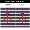 thumbnail image 2 of Bandera AOYEGO Anchor House, 70 x 100 cm, poliéster, doble cara, 2 of 5