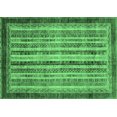 thumbnail image 1 of Ahgly Company Indoor Rectangle Abstract Emerald Green Modern Area Rugs, 8' x 12', 1 of 4