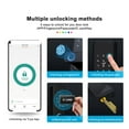 thumbnail image 5 of Fingerprint Smart Lock For Biometric Fingerprint Door Lock BT APP Smart IC Card Keyless Entry With Passcode ,Easy to Installation and Use, 5 of 7