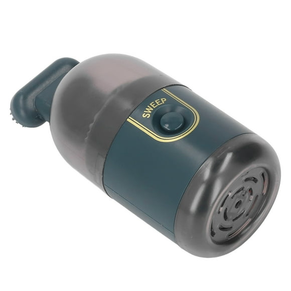 Aspiradora de mano USB recargable portátil mini aspiradora de mano inalámbrica para el hogar escritorio del coche verde