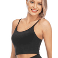 thumbnail image 3 of RUNNING GIRL Women Sports Bra Crisscross Back Medium Support Padded Bra, 3 of 6