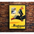 thumbnail image 2 of To Finland With Me - Vintage Travel Poster (11x17Inches), 2 of 6