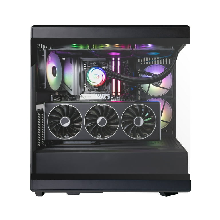 iBUYPOWER Y40 PRO Black Gaming PC Desktop Computer AMD Ryzen