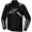 Black/White, variant on T-SPS V2 Waterproof Men's Street Motorcycle Jackets - Black/Black / Medium