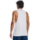 thumbnail image 3 of Camiseta Under Armour Sportstyle con corte en el pecho izquierdo para hombre, blanca, 3 of 5