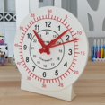 thumbnail image 1 of a decir Reloj de enseñanza - , reloj de enlace Manecilla Demostración Conversión de tiempo Matemáticas Aritmética CUTICAT Reloj de enseñanza Montessori, 1 of 8
