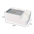 thumbnail image 3 of Tuphregyow Contemporary Dust-Proof Paper Towel Storage Box for Bedroom White, 3 of 7