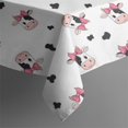 thumbnail image 6 of White Cow Black Spot Bow Pattern Rectangle Tablecloth 60"x120",Waterproof Polyester Rectangle Table Cloth, Wipeable Spillproof Polyester Tablecloth for Dining, Camping, Indoor and Outdoor, 6 of 6