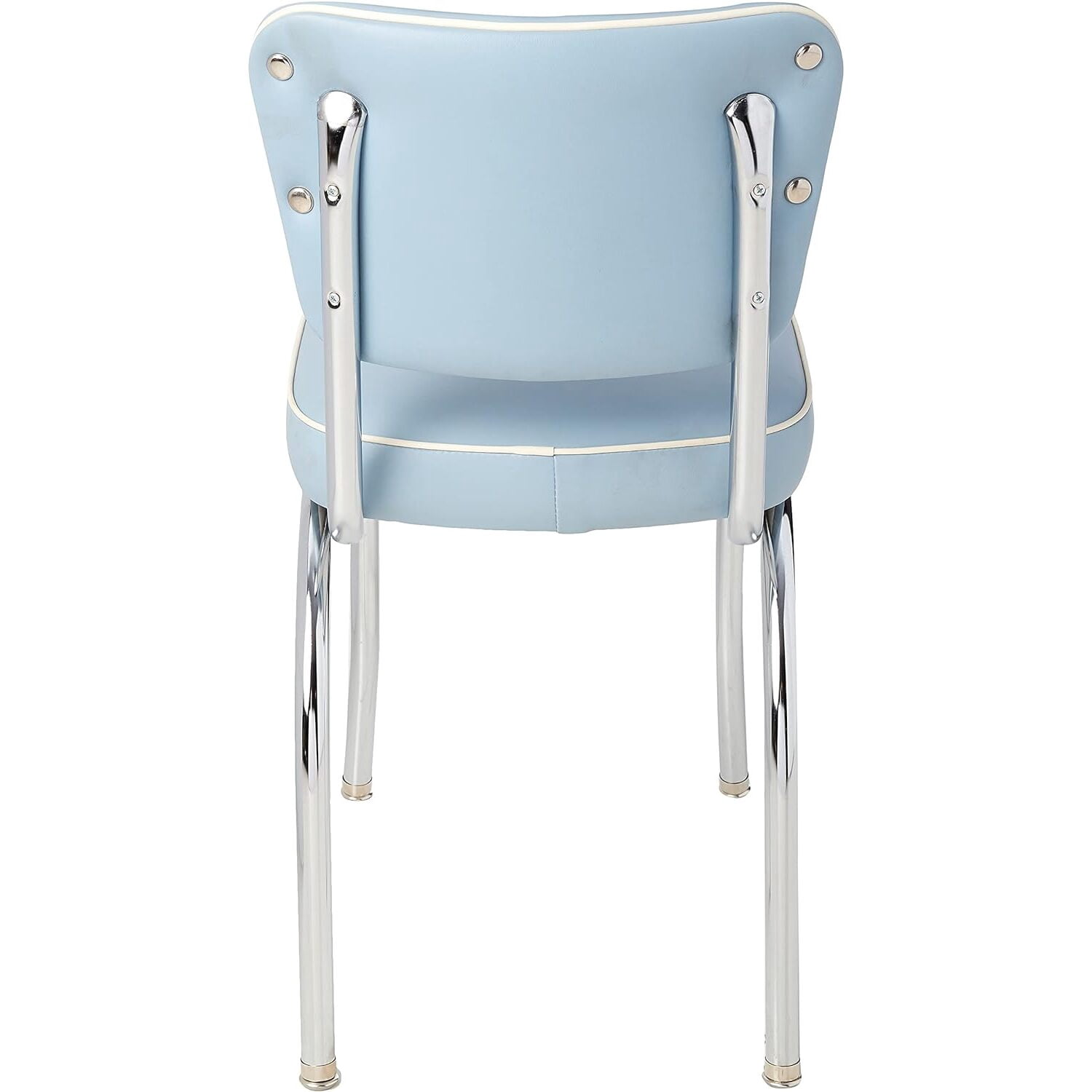 Richardson Seating Diner Chair with 2" Box Seat-Color:Bristol Blue