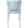 thumbnail image 3 of Richardson Seating Diner Chair with 2" Box Seat-Color:Bristol Blue, 3 of 7