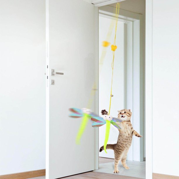 Cat Toy Interactive Toys Retractable Hanging Door Type Cat Play Toy