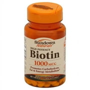 Rexall Sundown Sundown Naturals Biotin, 60 ea