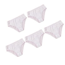 jojofuny 5Pcs Postpartum Pants Cotton Disposable Underpants for Women Soft and Breathable XXL