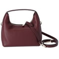 thumbnail image 3 of Michael Kors Ember Small Messenger Top Handle Handbag Crossbody Oxblood Leather, 3 of 4