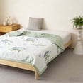 thumbnail image 4 of Yyuenw Summer Quilt, 59x39-Inch Washed Cotton Quilt, Elegant Print & Skin-Friendly, Suitable for Dorm, Home and Home Decor, 4 of 6