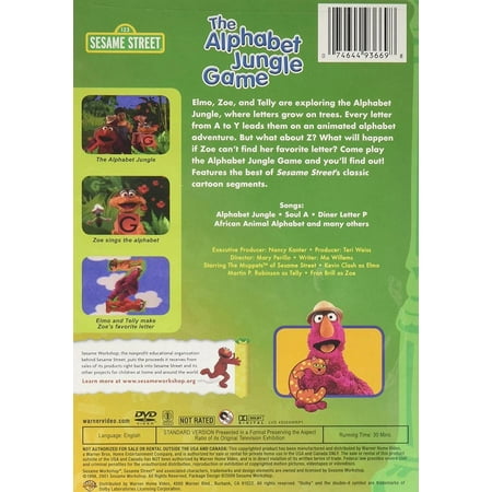 The Alphabet Jungle Game (DVD)