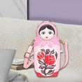 thumbnail image 1 of Bolso cruzado Matryoshka Fernando portátil con cremallera Casual para senderismo entrenamiento, 1 of 8