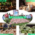 thumbnail image 3 of Numéro de Table en Bois pour Réception de Mariage, Porte-Cartes, Décoration de Fête de Campagne avec Support, 3 of 9