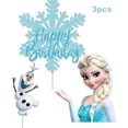 thumbnail image 2 of Happy Frozen Birthday Elsa Cake Topper, 2 of 3