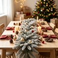 thumbnail image 3 of 2026 Christmas Indoor Home Decor 180cm Artificial Pines Garland Light Weight Christmas Greenerys Decor For Stair Railing Fireplace Mantel Holiday Ornament, 3 of 6