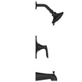 thumbnail image 2 of Pfister LG89-8WRB Weller 1-Handle Tub & Shower Trim, Matte Black, 2 of 5