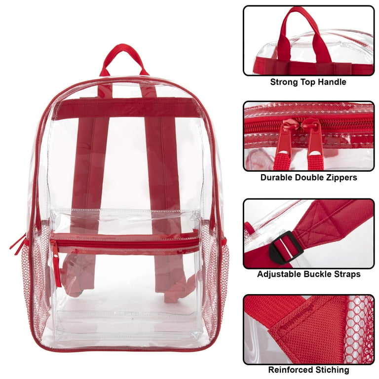 Strong clear backpacks sale