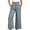 Gray pants women, variant on Wycnly Palazzo Pants for Women Linen Long Pants for Women Casual Solid Drawstring Elastic Waist Plus Size Wide Leg Palazzo Pants Cotton Linen Comfy Trousers with Pocket Under $5