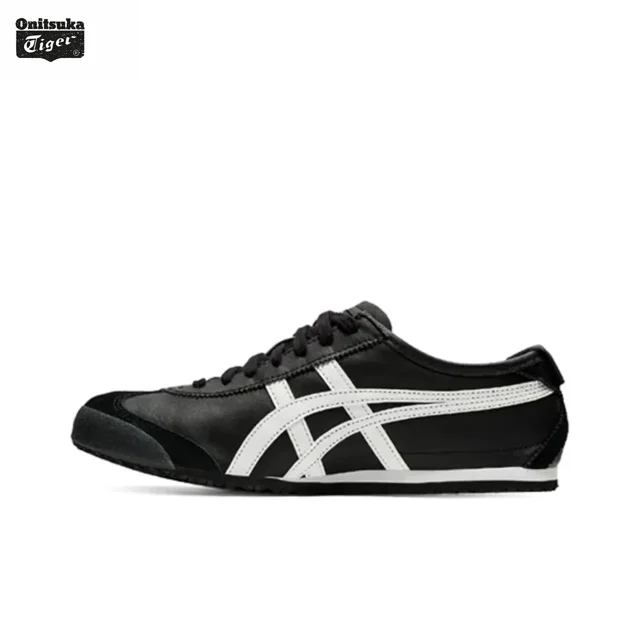 Asics Onitsuka Tiger MEXICO 66 Zapatillas Originales Clásicas Tiger Onitsuka Mujer Hombre Zapatillas Ligeras Plata Blanco