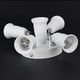 thumbnail image 5 of Adaptador Ajustable E27 Splitter 5 Head Lamp Base LED Bulb Holder Adapter Socket, 5 of 8
