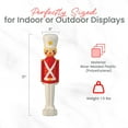 thumbnail image 3 of BLOW MOLD TOY SOLDIER32"" (Pack of 1), 3 of 7