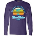 thumbnail image 3 of Inktastic Summer Enjoy the Sunshine Boca Raton Florida in Blue Long Sleeve T-Shirt, 3 of 5