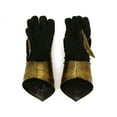 thumbnail image 2 of Medieval Warrior Metal Gold Gothic Knight Style Gauntlets Fully Functional Armor, 2 of 2